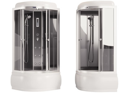 现代淋浴房3d模型 现代淋浴房