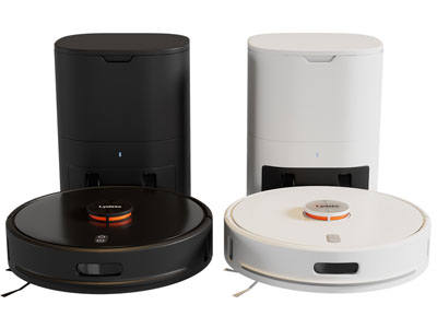 现代智能可充电扫地机3d模型 现代智能可充电扫地机