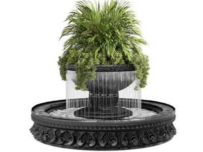 欧式喷泉水景景观小品