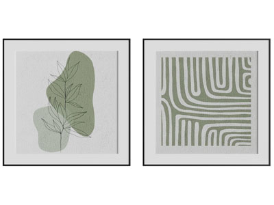 现代装饰挂画3d模型 现代装饰挂画