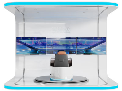 现代拟驾驶座舱设备 VR设备3d模型 现代拟驾驶座舱设备 VR设备