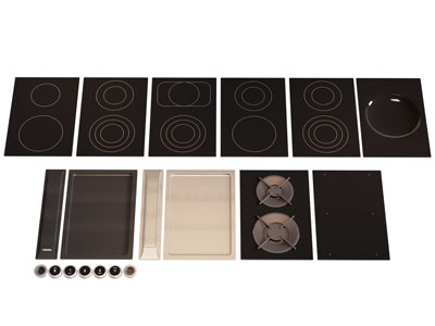 现代电磁炉 厨房电器3d模型 现代电磁炉 厨房电器