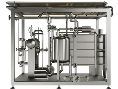 现代蒸馏过滤器 净化器 工业设备3d模型 现代蒸馏过滤器 净化器 工业设备