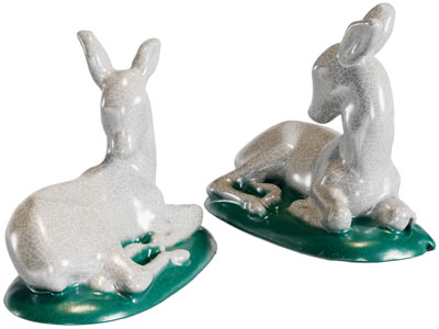 现代小鹿雕塑雕刻3d模型 现代小鹿雕塑雕刻