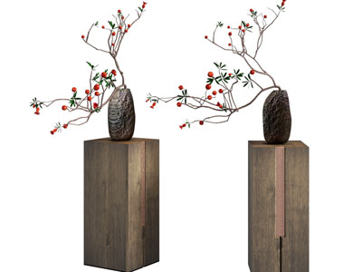 新中式陶瓷花瓶花卉