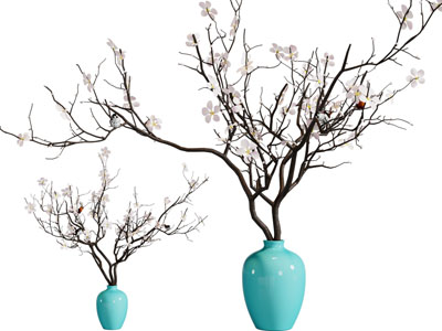 新中式陶瓷花瓶花卉