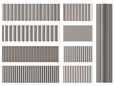 现代吸音板 木饰面 护墙板