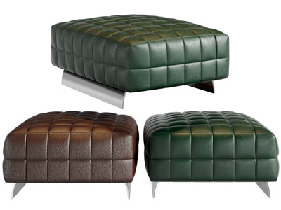 现代方形沙发凳子