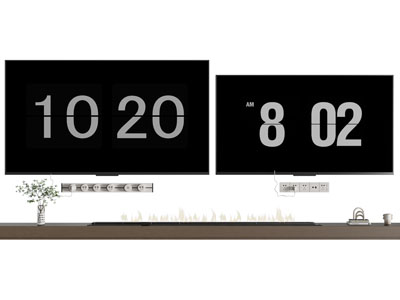 现代壁挂式电视机3d模型 现代壁挂式电视机