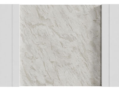 现代岩板 毛石背景墙