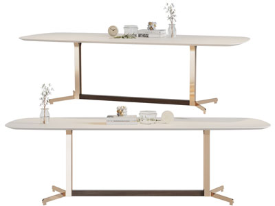 现代书籍 花瓶 装饰品摆件组合