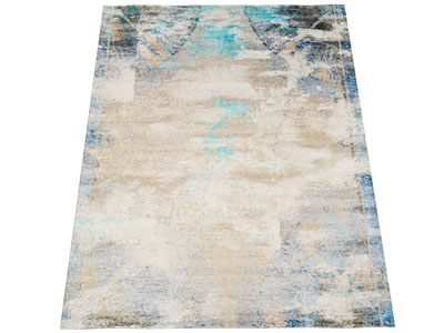 新中式长方形地毯3d模型 新中式长方形地毯