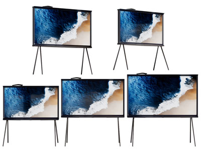 现代支架电视机3d模型 现代支架电视机