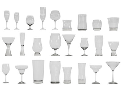 现代玻璃杯子 酒杯 高脚杯3d模型 现代玻璃杯子 酒杯 高脚杯