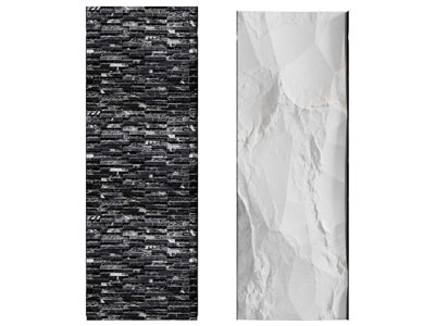 现代文化石、岩板背景墙