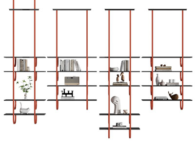 现代吊架 书架