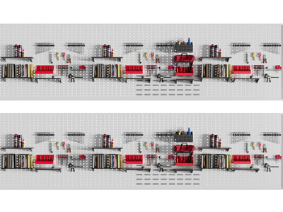 现代洞洞眼工具收纳架