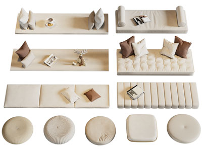 日式蒲团、沙发垫、飘窗垫