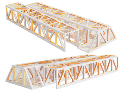 工业风loft钢架 工业设备3d模型 工业风loft钢架 工业设备