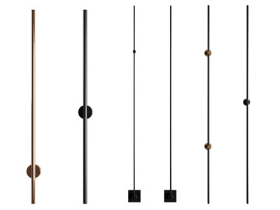 现代天际灯 线条壁灯 天际线钢带灯