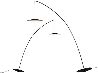 现代金属落地灯
