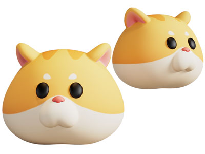 现代儿童卡通老虎玩偶玩具摆件组合