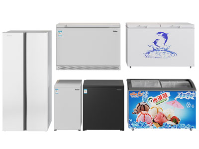 现代冰柜 冰箱3d模型 现代冰柜 冰箱