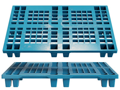 现代物流仓储栈板 塑料堆栈3d模型 现代物流仓储栈板 塑料堆栈