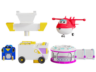 现代超级飞侠卡通动漫游戏影视角色