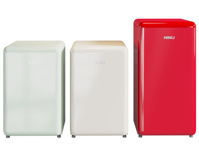 现代迷你电冰箱3d模型 现代迷你电冰箱