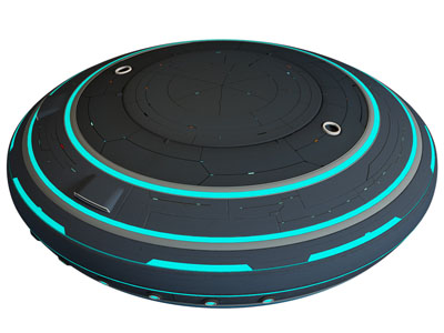 现代科幻飞船 飞碟 太空飞机