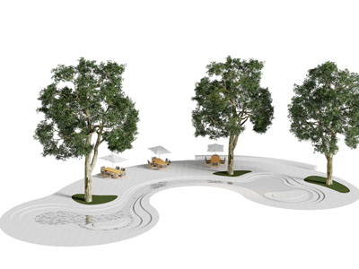 现代户外景观园艺小品