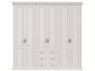 美式衣柜3d模型 美式衣柜