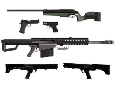 现代手枪 机关枪 步枪 武器3d模型 现代手枪 机关枪 步枪 武器