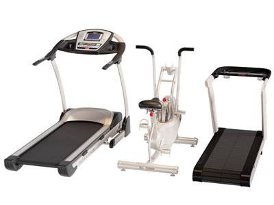 现代跑步机 椭圆机健身器材 体育设备3d模型 现代跑步机 椭圆机健身器材 体育设备