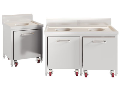 现代收餐台 后厨设备3d模型 现代收餐台 后厨设备