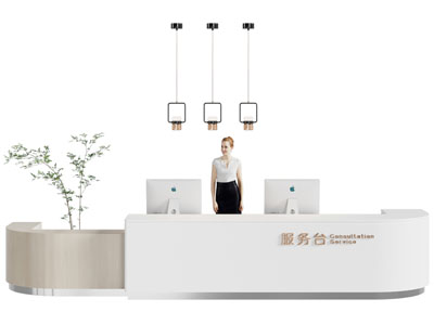 现代前台接待台