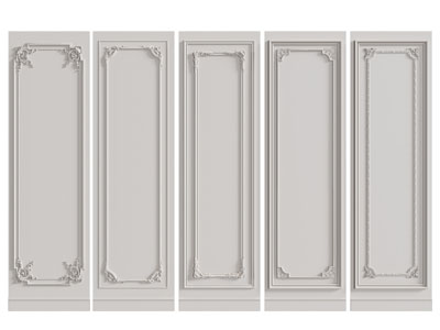 欧式雕花护墙板