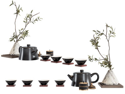 新中式茶壶 茶杯 茶具杯子