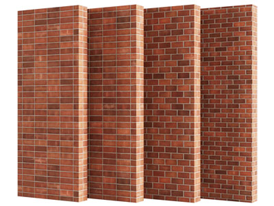 现代红砖墙 背景墙