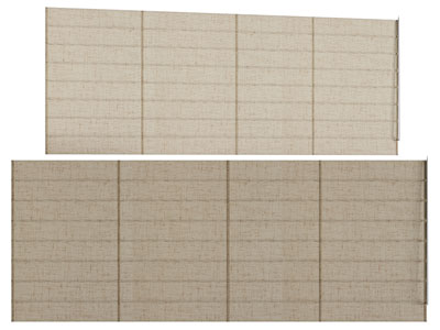 现代窗帘 拉帘3d模型 现代窗帘 拉帘