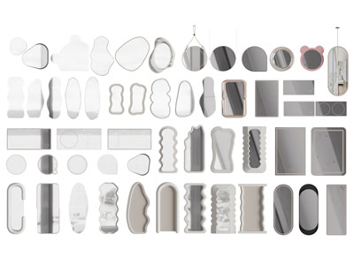 现代装饰镜子 墙饰