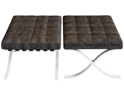 现代方形沙发凳子