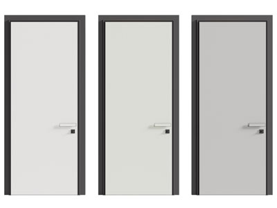 现代单扇平开门