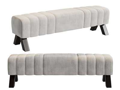 现代长方形沙发凳子