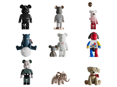 现代暴力熊雕塑雕刻摆件组合3d模型 现代暴力熊雕塑雕刻摆件组合