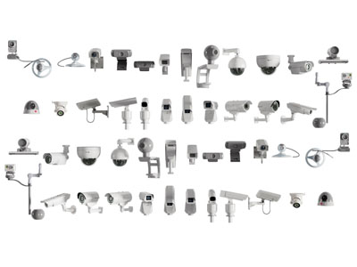 现代监控摄像头 60无死角摄像头3d模型 现代监控摄像头 60无死角摄像头