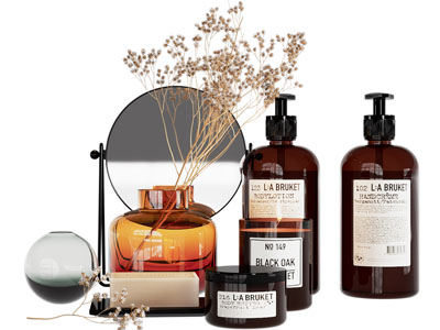 现代洗浴用品 香薰 卫浴小件3d模型 现代洗浴用品 香薰 卫浴小件