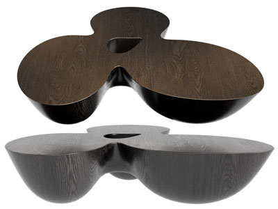 现代异形茶几3d模型 现代异形茶几