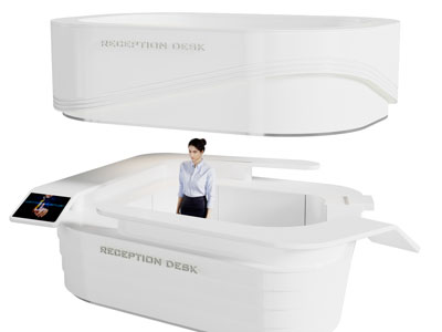 现代前台接待台